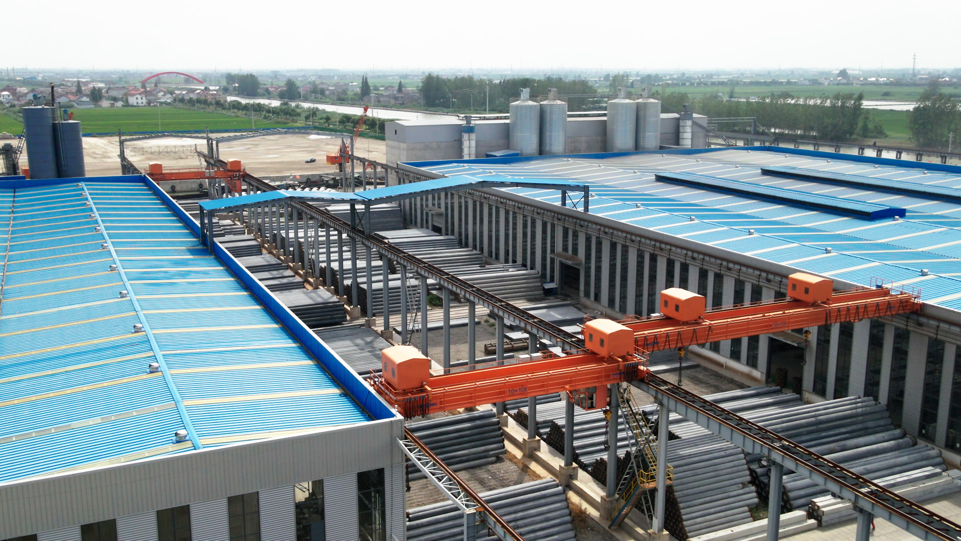 Chengye Pile manufacturing and storage facility